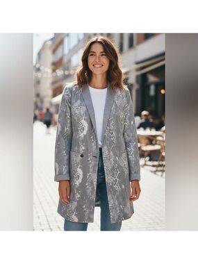 Coster Copenhagen snake print embossed jacket Euro 38 US M